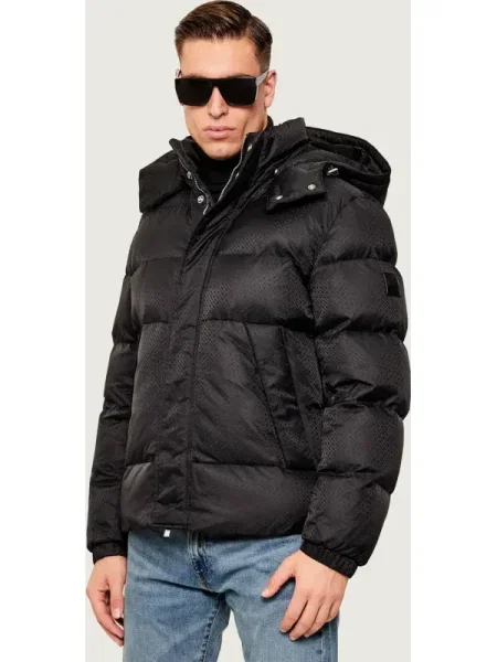 BOSS Geacă de iarnă negru