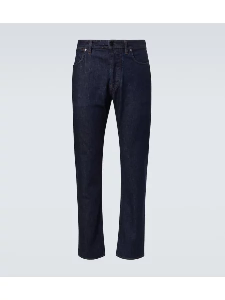 Traperice ravnih nogavica Stone Island kamenje plava