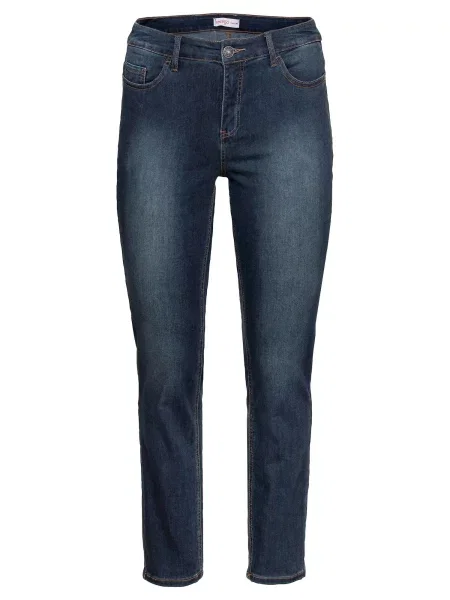 SHEEGO Jeans închis albastru