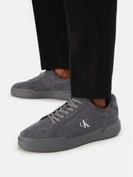 Tenisice Calvin Klein Chunky Laceup Su siva