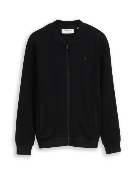 TOM TAILOR DENIM Hanorac negru