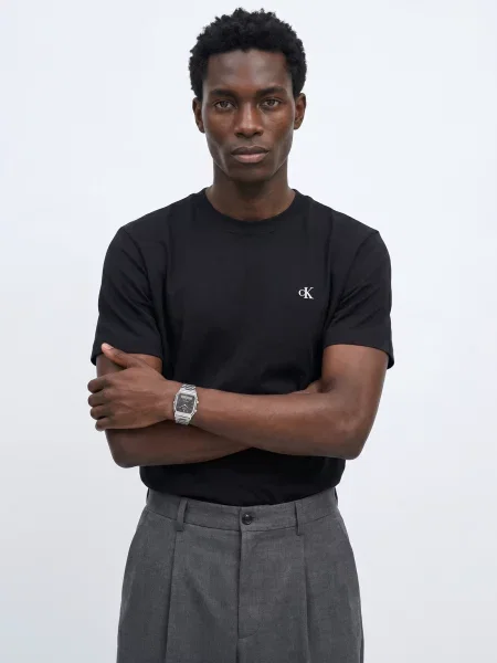 Tricou Calvin Klein Jeans negru