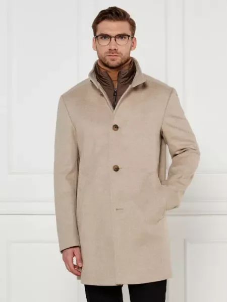 Joop! De lână palton 2 în 1 Maico cu adaos de cașmir