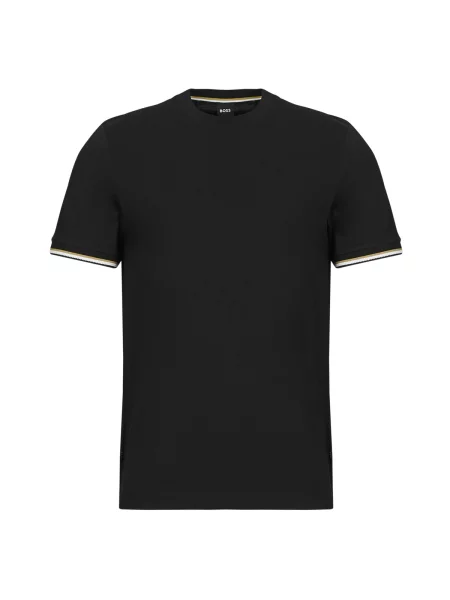 Boss Majica Thompson 04 Regular Fit črna