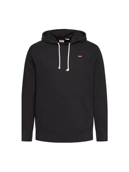 Bluza z kapturem Levi's z kapturem czarna