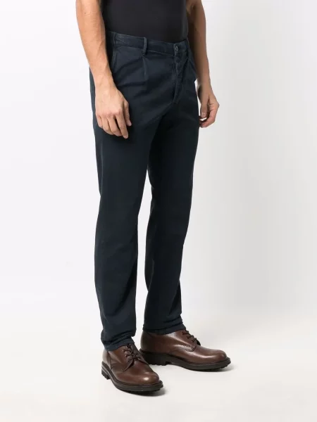 Chinos kelnes Incotex mėlyna