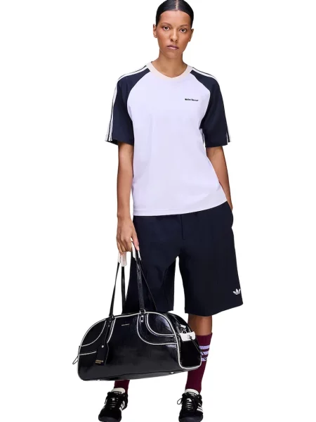 Majica adidas Originals x Wales Bonner Cali Tee za žene ljubičasta