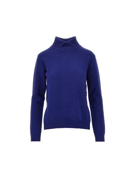 Sweter Jil Sander wełniany niebieski