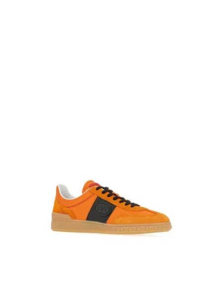 Sneakersy Valentino Garavani skórzane pomarańczowe