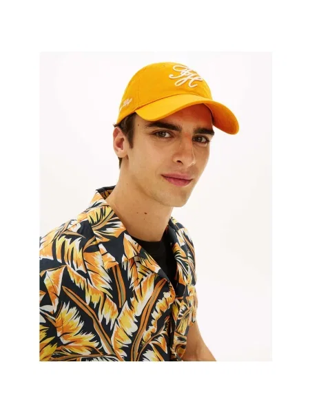 Șapcă Tommy Hilfiger portocaliu