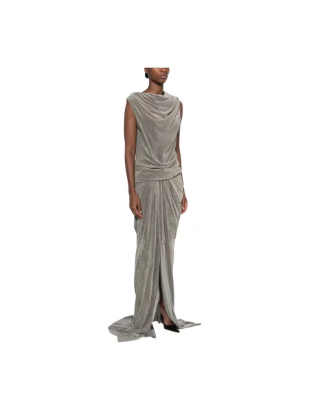 Sukienka Rick Owens szara