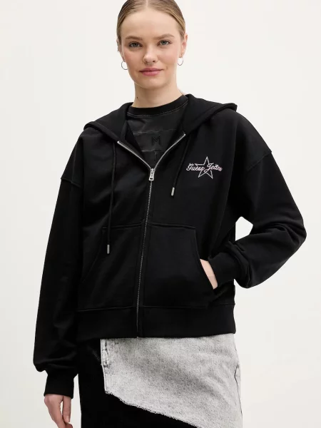 GUESS JEANS Hanorac roz negru