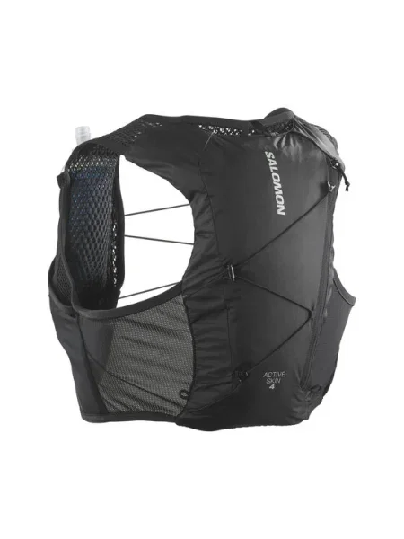 Bežecká vesta Salomon Active Skin 4 set čierna/metal čierna