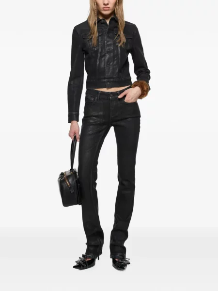 Κοκαλιάρης skinny τζιν Acne Studios μαύρο