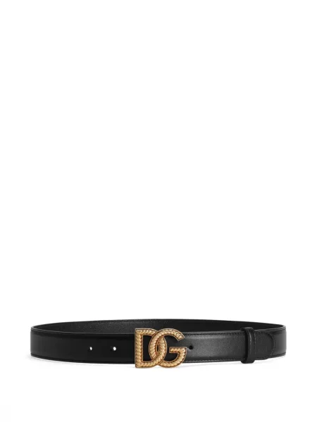 Curea Dolce & Gabbana din piele negru