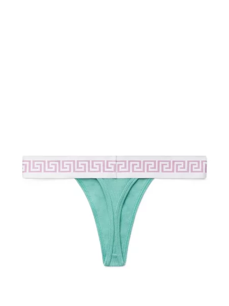 Chiloți tanga Versace verde