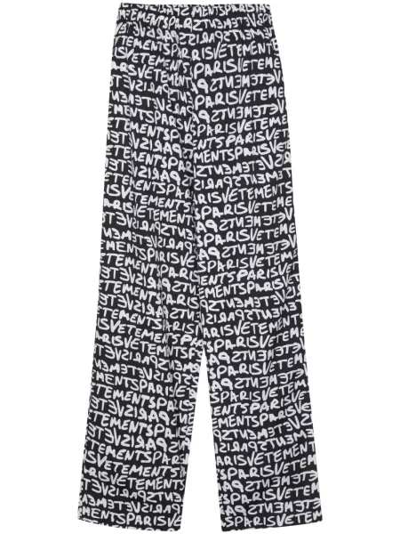 Pantaloni Vetements cu imagine