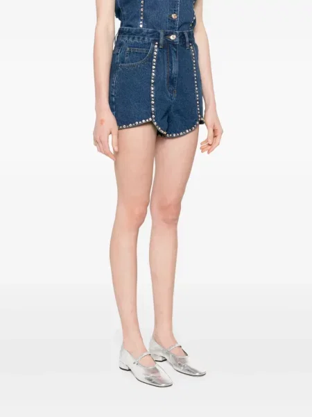 Kryształ górski szorty Sandro niebieskie