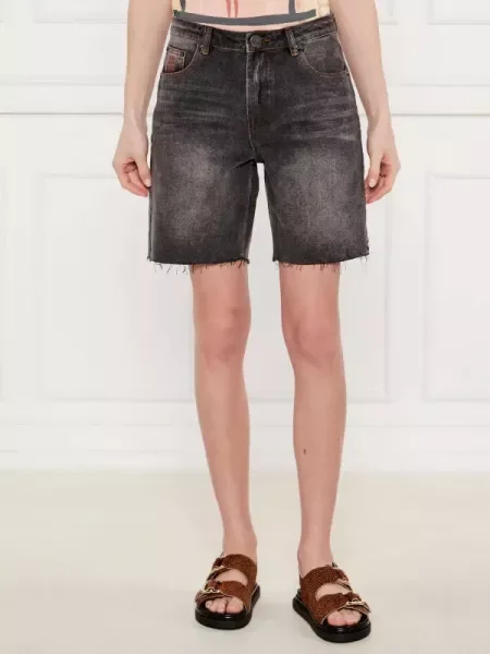 One Teaspoon Farmer rövidnadrág JACKSONS | Relaxed fit fekete