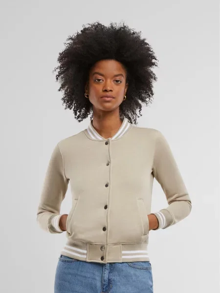 Urban Classics Hanorac bej alb