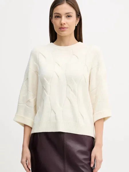 United Colors of Benetton pulover de casmir bej