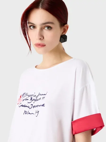 Emporio Armani Футболка білий