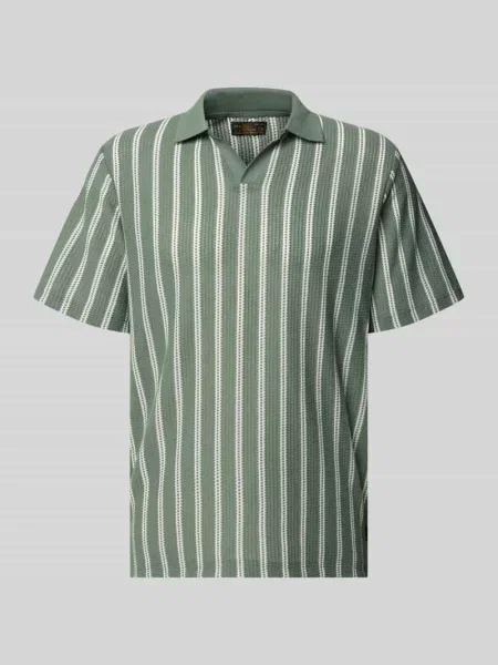 Koszulka polo o kroju regular fit z dekoltem w serek model HARRY' Jack & Jones Premium