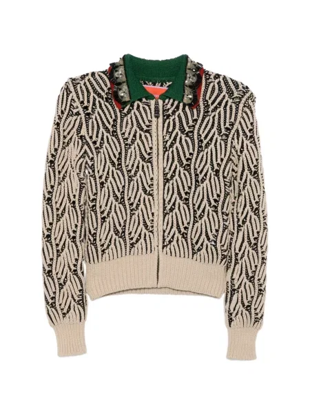 Gulerat cardigan La Doublej