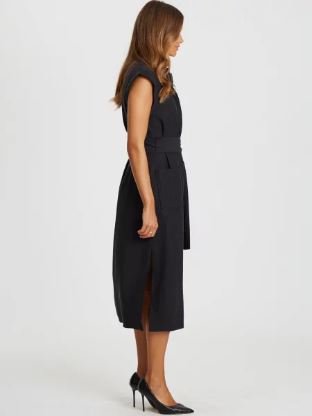 Willa Košulja haljina Kobe' crna