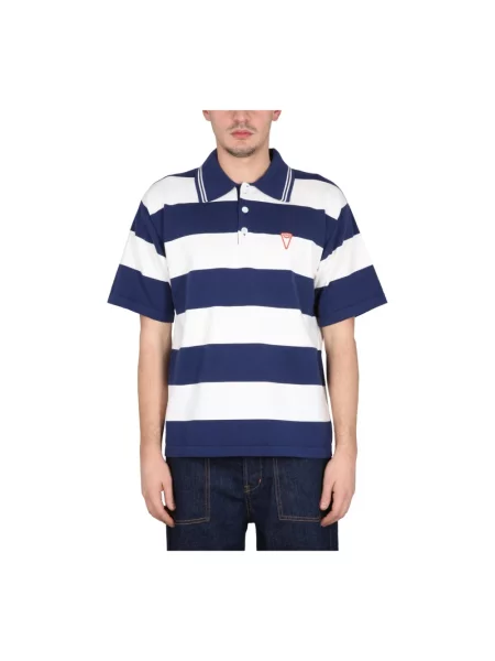 Koszulka polo Kenzo w paski z paskiem