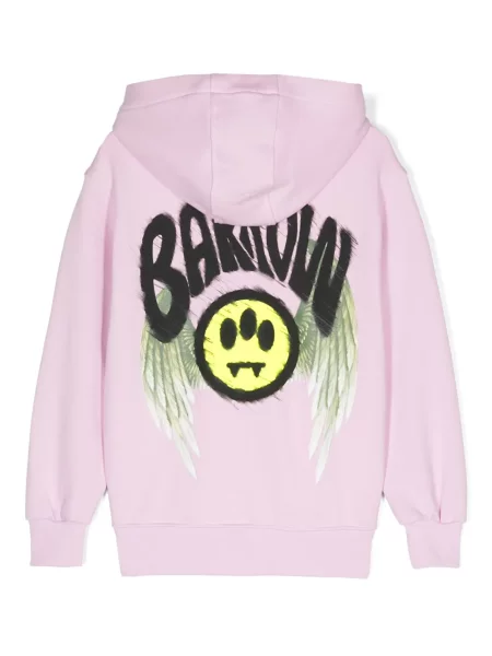 Bluza z kapturem dziecięca Barrow różowa