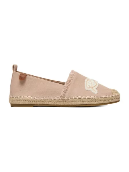 Espadryle beżowe