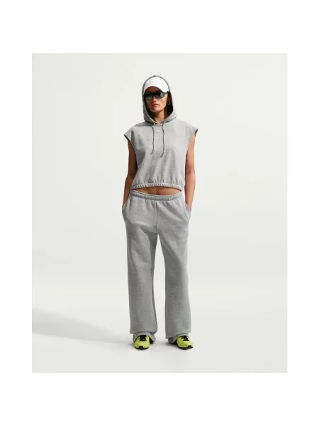 Spodnie Nike Studio Fleece Medium Weight Flare XS szary