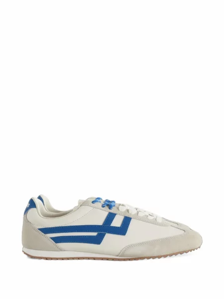 Fűzős szarvasbőr sneaker Pro-keds fehér