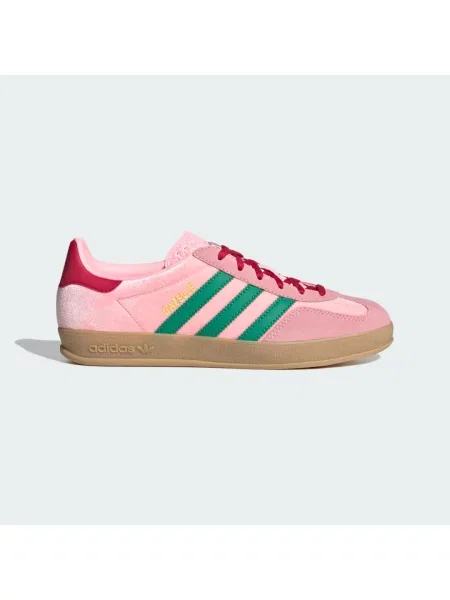 Sneakersy Adidas Originals zamszowe casual różowe
