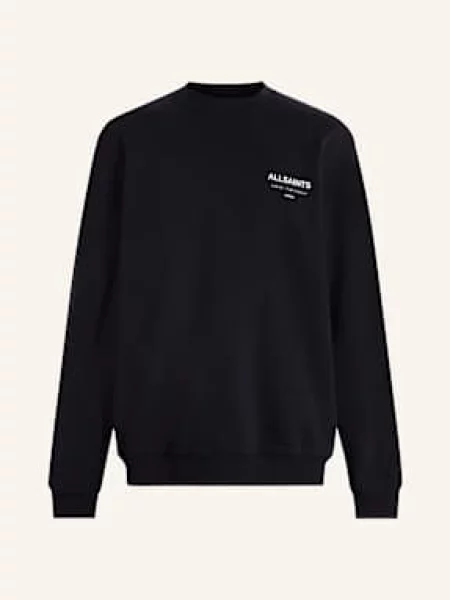 Bluza AllSaints Underground Crew Jet Black L czarna