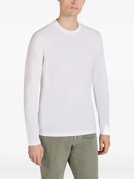 Lung tricou Slowear alb
