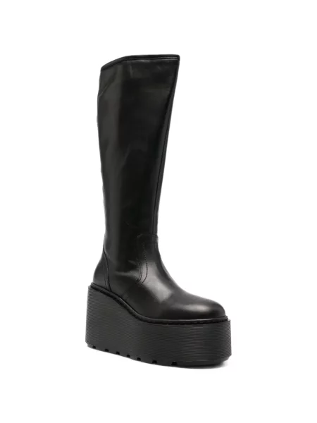 Botine Vic Matié cu platformă negru