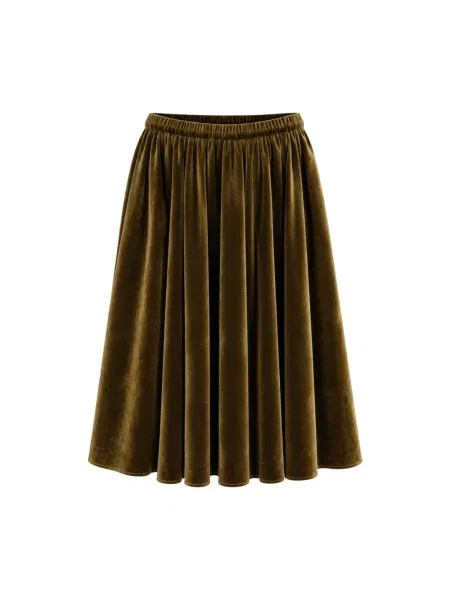 Spódnica midi Alberta Ferretti zielona