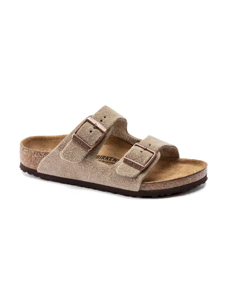 Birkenstock Arizona Kids BS Taupe Regular Fit KobietyDzieci Sandały Birkenstock Size: brązowy