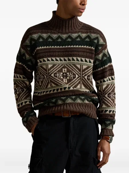 Briaunotas pusiau užtrauktukas zomšinės bokseriai Polo Ralph Lauren balta