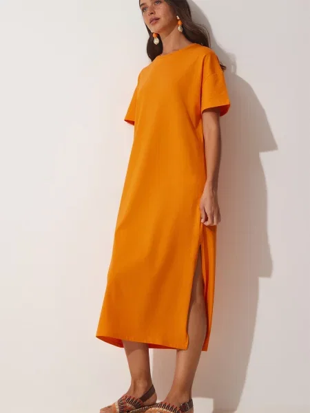 Happiness İstanbul Rochie portocaliu