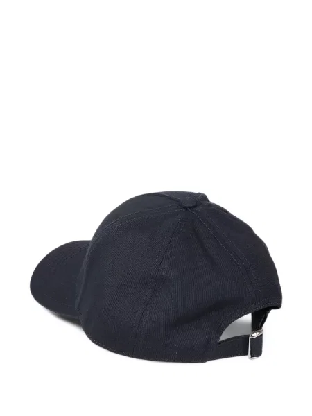 Baseball sapka Moncler autogrammal kék