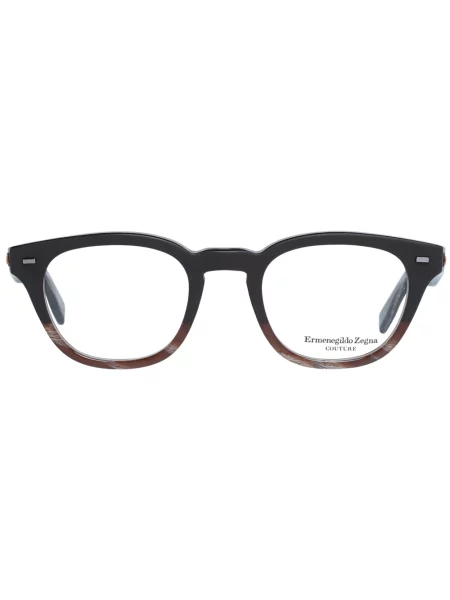 Okulary przeciwsłoneczne Ermenegildo Zegna dzwony brązowe