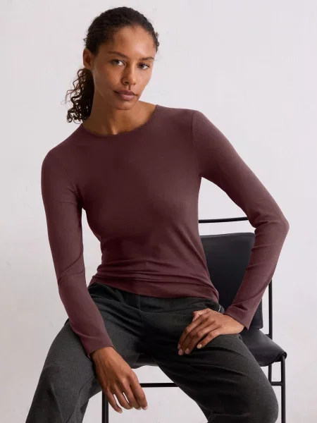 Поло Marc O'polo бордовое