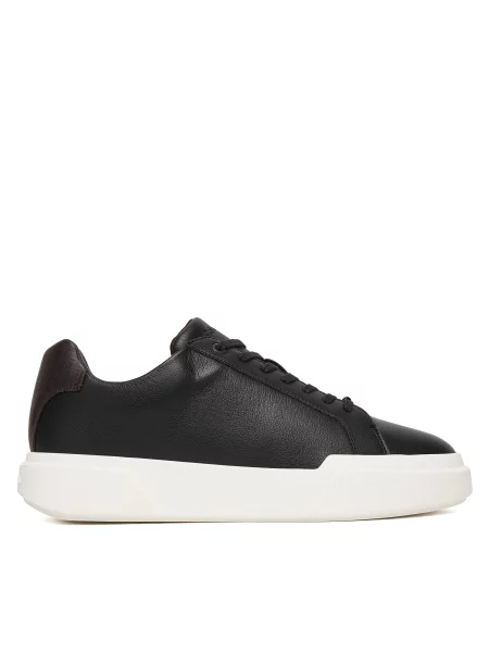 Laisvalaikio batai Calvin Klein Chunky Cupsole Laceup Clean Lth juoda