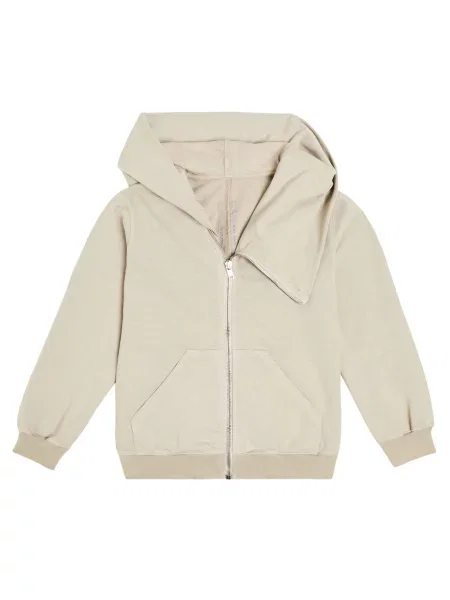 Hoodie Rick Owens λευκό