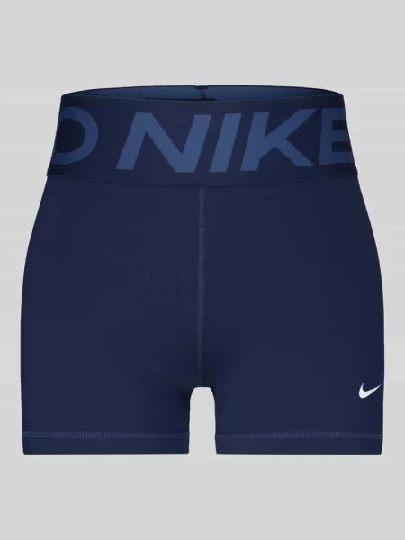 Dopasowane koszulka sportowa z technologia dri-fit model Pro Sculpt' Nike Training granatowa