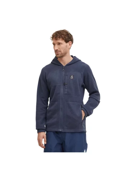 Haglöfs bluza sportowa Malung Pile niebieska