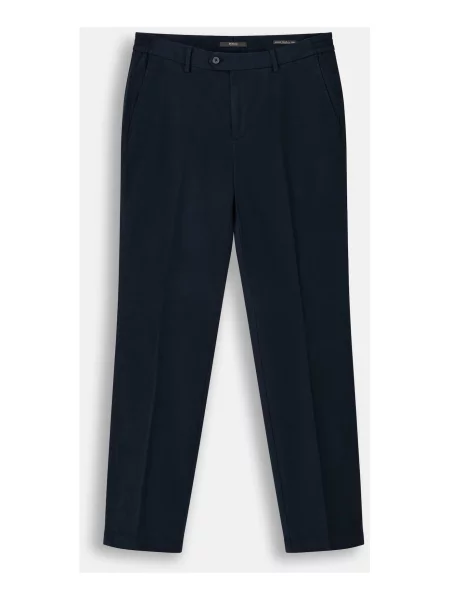 Boggi Milano Pantaloni eleganți bleumarin